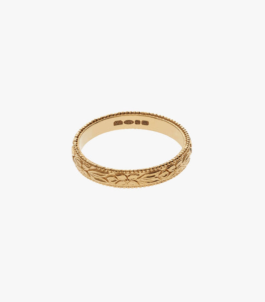 Pure Gold Finger Hug Ring