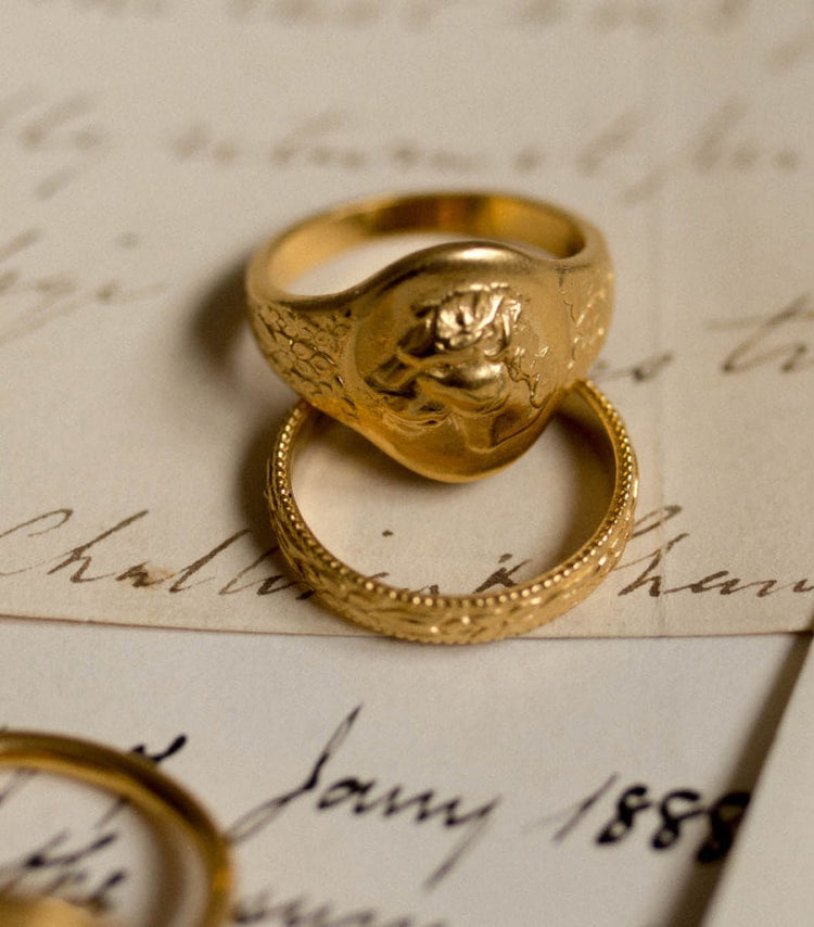 Chunky Gold Ring