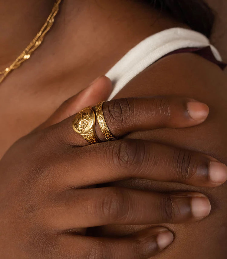 Chunky Gold Ring