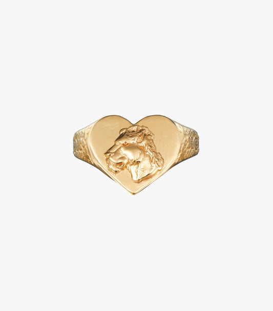 Leafy Gold Ring