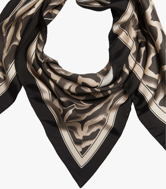 Floral Print Neck Scarf