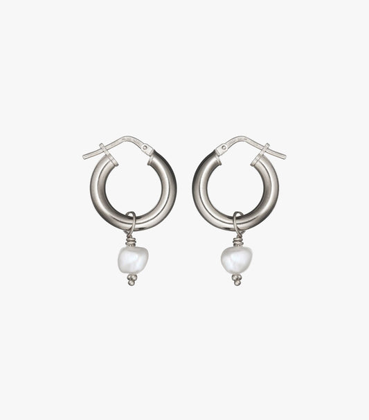 Sterling Silver Ear Hoops