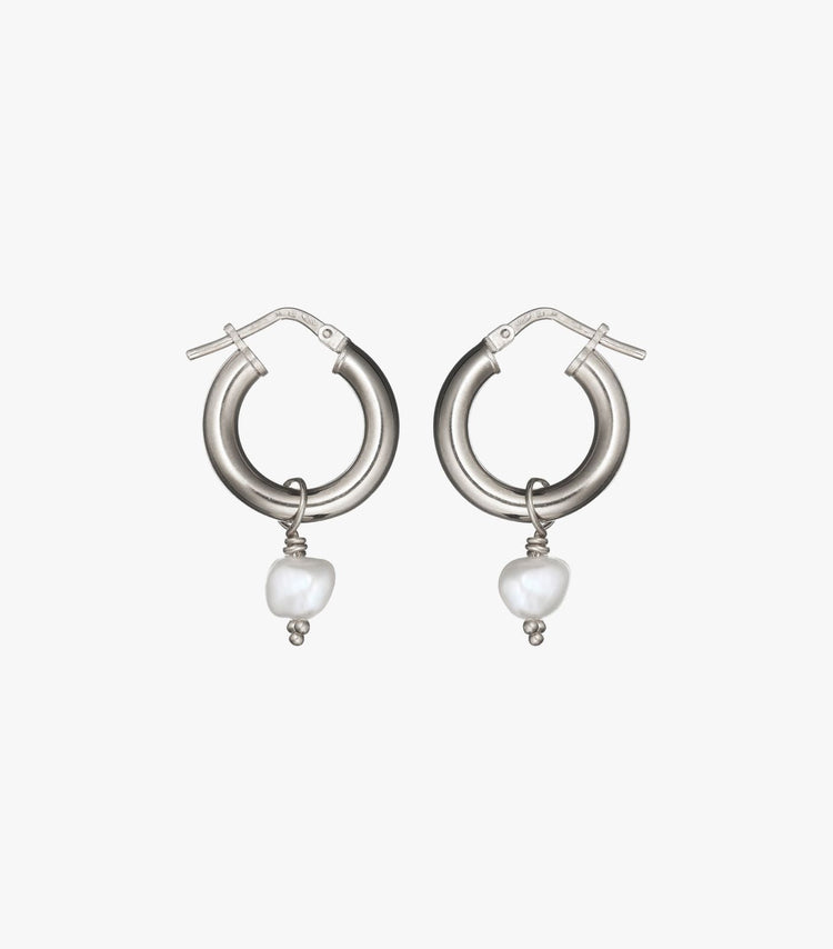 Sterling Silver Ear Hoops